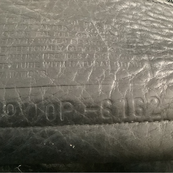 COACH VINTAGE LEATHER PEBBLE DRAWSTRING BACKPACK - Picture 12 of 16